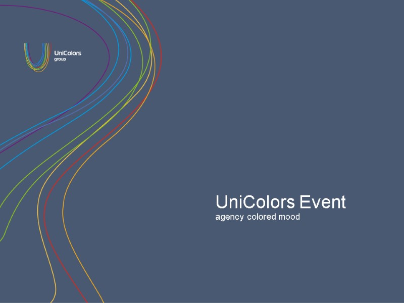 UniColors Event agency colored mood